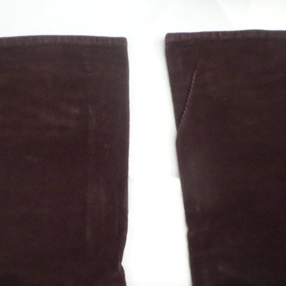 Chaps Brown Corduroy Boot Leg Jeans Sz 14 - Picture 3 of 5